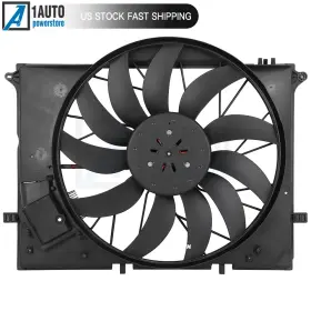 12924262 1autopowerstore Radiator Cooling Fan Assembly For 2002-2006 Mercedes-benz Cl500 S430 S500 5.0l 12924262 1autopowerstore Radiator Cooling Fan Assembly For 2002-2006 Mercedes-benz Cl500 S430 S500 5.0l