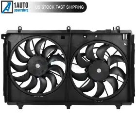 12943827 1autopowerstore Radiator Condenser Cooling Fan Assembly For 2016-2020 Mitsubishi Outlander 2.4l