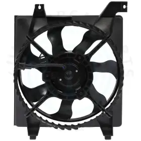 12781942 4umotorcarparts Radiator Cooling Fan Assembly For 2006-2011 Hyundai Accent Gl Gls Gs 1.6l L4
