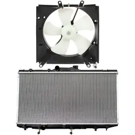 13715709 4umotorcarparts Electric Radiator Cooling Fan Kit For Toyota Corolla Geo Prizm 1993 94-1997