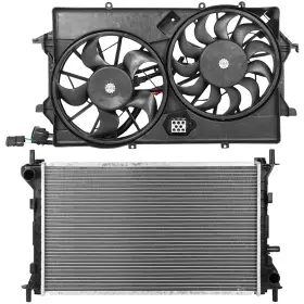 13718963 4umotorcarparts Electric Engine Radiator Cooling Fan Kit For Ford Focus 2.0l 2.3l 2005 2006 2007
