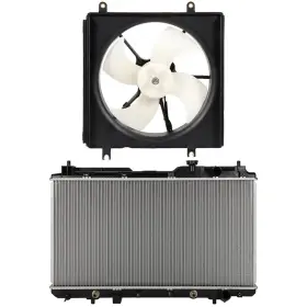 13859816 4umotorcarparts Electric Radiator Cooling Fan Kit For Honda Cr-v Sport 2.0l L4 1997 98 99-2001
