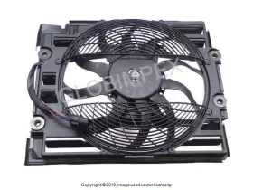 0157.0025 Acm For Bmw 1997-1999 Auxiliary Fan Assembly With Shroud A/c Condenser