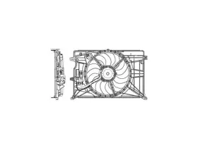 87xdwpy25 Action Crash Radiator Fan Assembly For Fiat 500x 2016 2017 2018