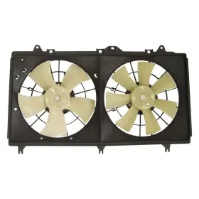 6010061 Agility For Chevy Camaro 2012-2015 Dual Radiator And Condenser Fan Assembly