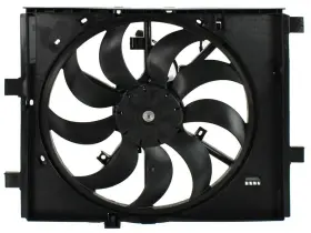 6010363 Agility Auto Parts For Nissan 2011-2017 Dual Radiator And Condenser Fan Asmbl