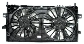 6016141 Agility Auto Parts Inc. Dual Radiator And Condenser Fan Assembly Use Garage