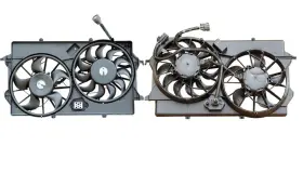 6018437 Agility Autoparts Dual Radiator And Condenser Fan Assembly