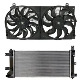 Bndl-900142 Agility 2-pc Dual Radiator And Condenser Fan Assembly Kit