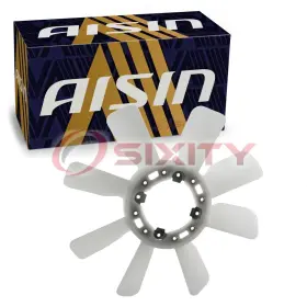 Sx-3943 Aisin Engine Cooling Fan Blade For 1991-1992 Toyota Land Cruiser 4.0l L6 Di