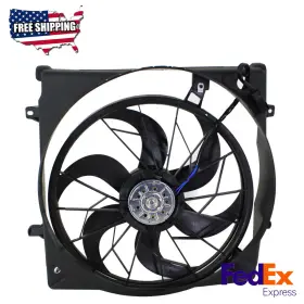 All Autoparts Express 468408294399 Cooling Fan Assembly Fits 2004-2005 Jeep Liberty