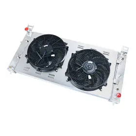 2370 Alloyworks 3-row Radiator Shroud Fan Fit 99-13 07 09 Chevy Silverado Suburban 1500/ 2500 Us #2