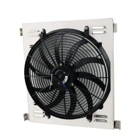 3132 Alloyworks Cc3132 Aluminum Shroud Electric Fan Kit For 1930-38 Ford Model High Boy Coupe Chevy V8 #2