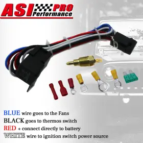 5559 Alloyworks Aluminum Shroud Fan Relay For 55-59 1957 Chevy Truck Pickup Gmc Suburban Panel #3