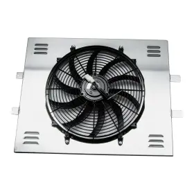 Cu13200 Alloyworks For 2011-2021 18 Jeep Grand Cherokee Dodge Durango Aluminum Shroud Electric Fan #2