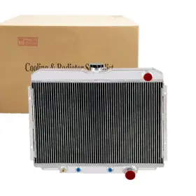 Ec338 Alloyworks 3-row Aluminum Radiator Fit 1967-70 Ford Mustang /mercury Cougar Xr-7 24 Inch Core Ec338 Alloyworks 3-row Aluminum Radiator Fit 1967-70 Ford Mustang /mercury Cougar Xr-7 24 Inch Core