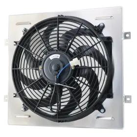 Ra1191 Alloyworks Aluminum Radiator Shroud Fan For 1960-1965 Ford Falcon/1965-66 Mustang V8 #2