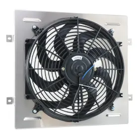 Ra1191 Alloyworks Aluminum Radiator Shroud Fan For 1960-1965 Ford Falcon/1965-66 Mustang V8 #3