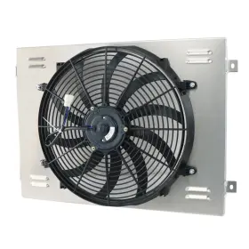Sbr284 Alloyworks Aluminum Shroud Fan Relay For 1961-1966 Chevy C/k 10 20 30 Pickup Gmc Radiator