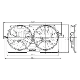 Gm3115123 Alzare For Chevy Venture 1999-2000 Engine Cooling Fan Assembly Gm3115123 Alzare For Chevy Venture 1999-2000 Engine Cooling Fan Assembly