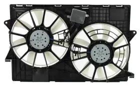 6010296 Apdi Dual Radiator And Condenser Fan Assembly-fan Assembly Fits 2014 Jeep Cherokee