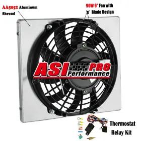 0413-205 Asi Performance Aluminum Shroud Fan Relay For Artic Cat 450 550 650 700 Alterra
