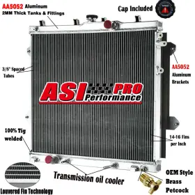 3-rows Asi Performance 13251 Radiator For 2010-22 2012 Toyota 4runner Limited Sr5 Trd Venture 4.0l V6 3-rows Asi Performance 13251 Radiator For 2010-22 2012 Toyota 4runner Limited Sr5 Trd Venture 4.0l V6