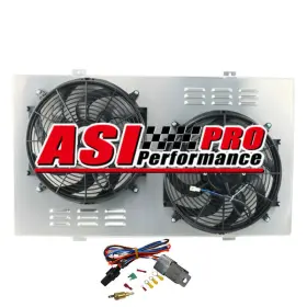1696 Asi Performance Radiator Fan Shroud Fit 1994-2000 Chevy Gmc C/k 2500 3500 6500 7500 Suburban