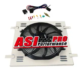 41-2957a Asi Performance For 12-17 16 Jeep Wrangler 3.6l 220cu. Inch V6 Aluminum Radiator Shroud Fan Relay