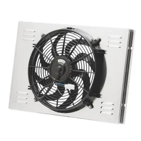 6267 Asi Performance Aluminum Shroud And 14 Inch Fan Fits 1962-1967 Chevrolet Chevy Ii Nova 2.5l 3.2l 4.1l