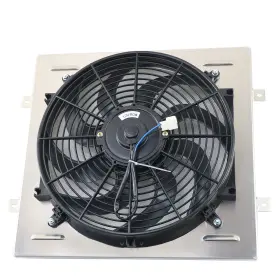8010130 Asi Performance Aluminum Radiator Fan Shroud Relay For 1964-1966 Ford Mustang Falcon Comet V8 #2