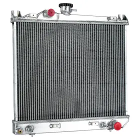 Q981 Asi Performance 2 Row Aluminum Radiator Fits For 1987-1999 Dodge Dakota 2.2l 2.5l 3.9l Us