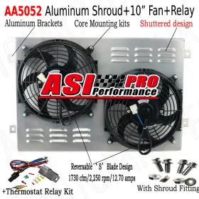 Sbr338 Asi Performance Electric Radiator Shroud Fan Relay For 1967-70 Ford Mustang Mercury Cougar Cc338