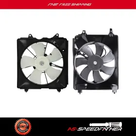 Asspeedfat As835065w1 2pcs New Cooling Fan Kit For 2006 2007 2008 2009 2010 2011 Honda Civic 1.8l L4