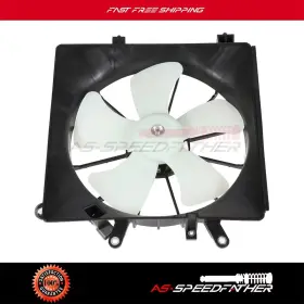 As10394701s Asspeedfather Rh Electric Radiator Cooling Fan Fits 2001-2005 Honda Civic 1.7l L4 620219