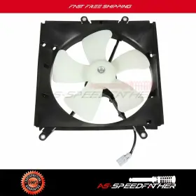 As10395101s Asspeedfather New Electric Radiator Cooling Fan Fits 1993-1997 Toyota Corolla Geo Prizm 1.6l