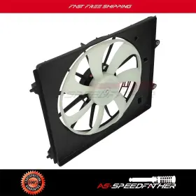As16157201d Asspeedfather 621-281 Condenser Cooling Fan Fits 2011-2017 Honda Odyssey Passenger Side 611360