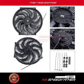Asspeedfather As826252f01s Engine Cooling Fan For 1997-1999 2001-2003 Acura Cl 1997-2000 2003-2005 El