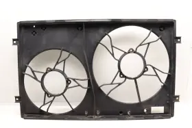 1j0121207ab Audi 2003-2006 Vw Golf 1.8l - Radiator Dual Fan Cowl / Housing #2