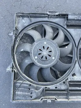 4h0-121-003 Audi 12-18 A6 A7 Q5 C7 C7.5 Front Cooling Radiator Fan Shroud Unit Assembly Oem #3