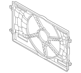Audi 5q0-121-205-ar Genuine Shroud