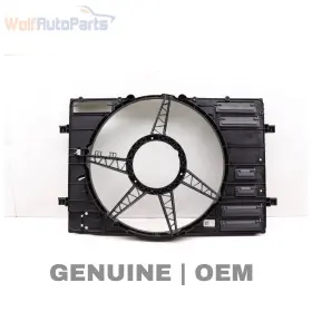 5q0121203dg Audi 2015-2020 A3 1.4l - Electric Radiator Cooling Fan Housing / Cowl