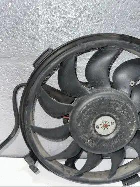 874586e Audi 2004-2009 S4 Rs4 B7 Right Side Radiator Cooling Fan Blade Motor #2