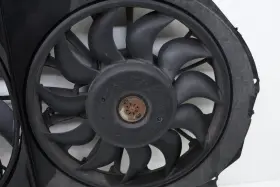 8e0121205 Audi 2008 A4 Quattro Radiator Electric Dual Cooling Fans Oem Kw26 #3