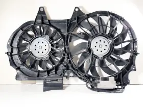 8e0121205ak Audi 06-08 A4 B7 2.0t Cooling Fan Assembly Tested 07 Bpg Fsi #2