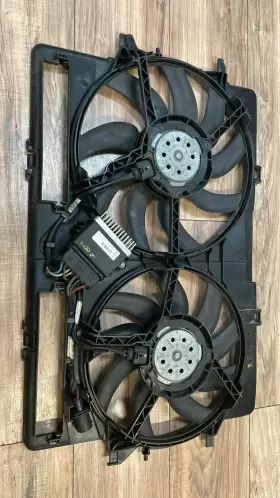 8k0121003m Audi 2009-2017 A5 Engine Radiator Cooling Fan Shroud Motor Assembly #2