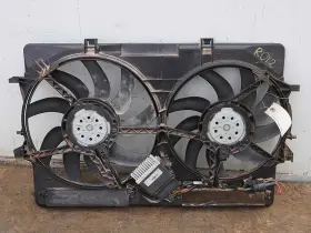 8k0121003p Audi 2008 - 2017 A5 8t Radiator Dual Fan Shroud Electric Motor Oem #2