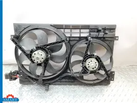 8n0121205a Audi Tt Mk1 Radiator Fans W Shroud Assembly 00-06 Oem Low Miles
