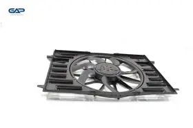 8w0121003b Audi E-tron Radiator Cooling Fan Shroud With Motor Oem 2019 - 2023 #3
