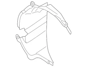 9j1-121-673-a Audi Genuine Duct